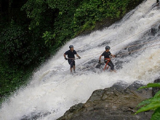 Waterfall Rappelling