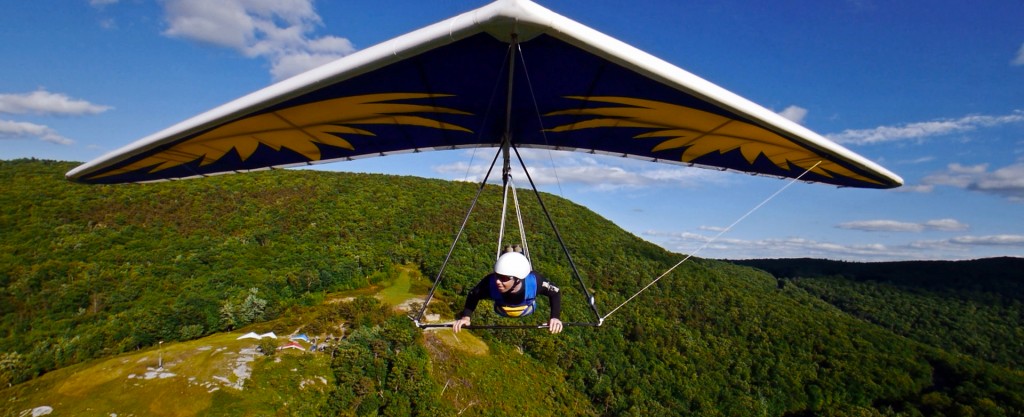Hang gliding