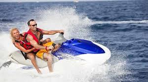 jet skiing